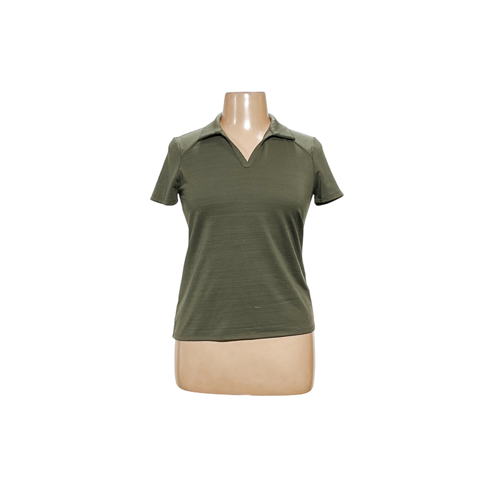 Chico's Green Solid Blouse - image 1